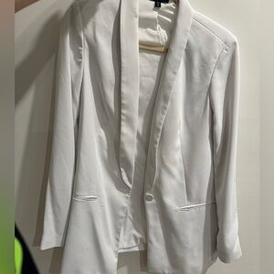 White Long Blazer *EXPRESS